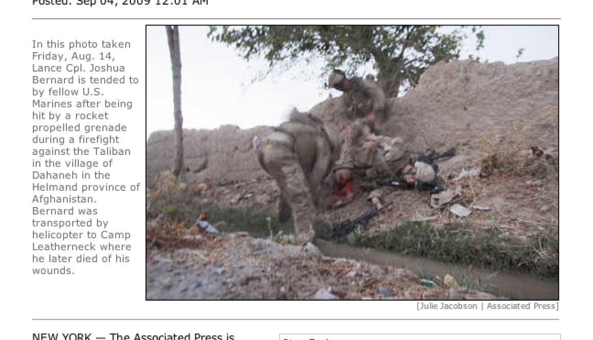 Press Release: THE CENTER FOR BIO-ETHICAL REFORM CONDEMNS ASSOCIATED PRESS JOURNALISTIC HYPOCRISY