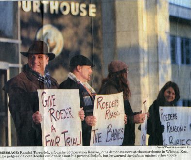 The Center For Bio-Ethical Reform Condemns Randall Terry’s Support For Violence Against Abortion Providers