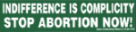 Indifference is Complicity