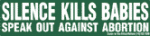 Silence Kills Babies