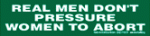 Real Men Don’t Pressure