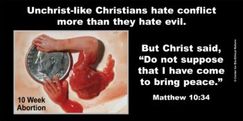 Unchrist-like Christians